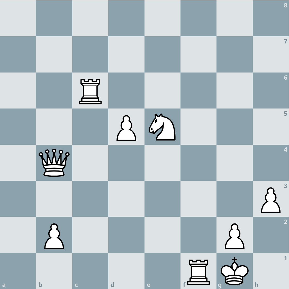 example white position
